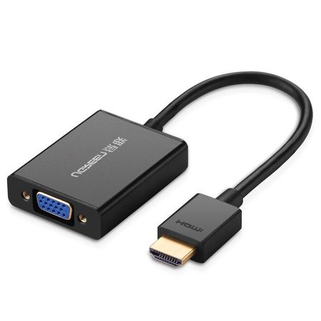 Adaptador Ugreen HDMI a VGA + 3.5mm Audio MM102 - 40233