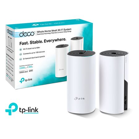 TP Link Deco E4 2 Pack AC1200 Sistema WiFi Mesh 5 GHz 2,4 GHz