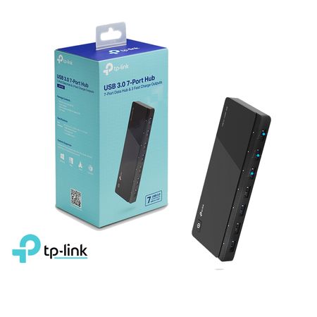 TP Link Hub USB UH700 De 7 Puertos USB 3.0 Con Adaptador DC