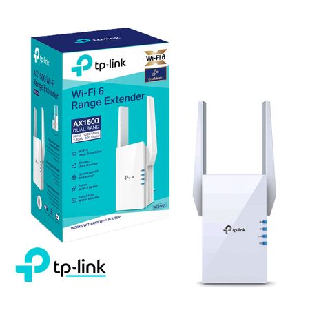 TP Link RE505X Mesh WiFi 6 Extensor 5 GHz 2,4 GHz AX1500