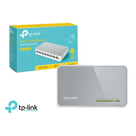 TP Link Switch TL SF1008D Con 8 Puertos de 10,100mbps