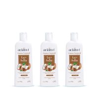 Crema Corporal AclaraT Coco y Avena 150 Gramos 3 Unidades