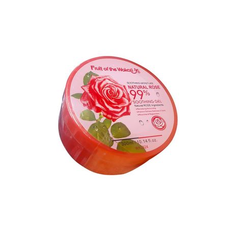 Gel Calmante Rosa Natural 99 Fruit of the Wokali 300 ml