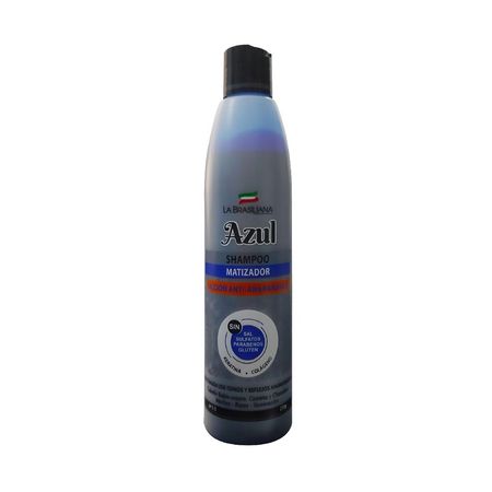 Shampoo Matizador Azul Acción Anti-Anaranjado La Brasiliana x 250g