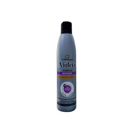 Shampoo Matizador Violeta Acción Anti-Amarillo La Brasiliana x 250g