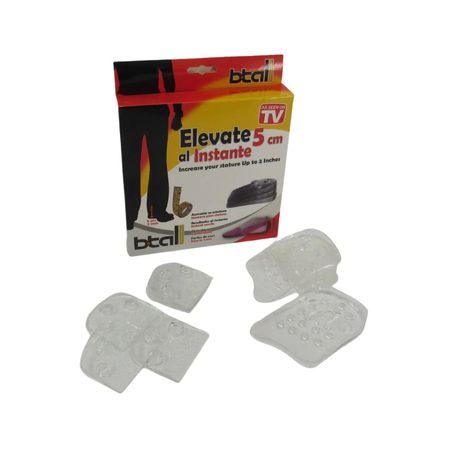 Plantilla Btall Incrementa Su Estatura hasta 5cm Elevate Gel