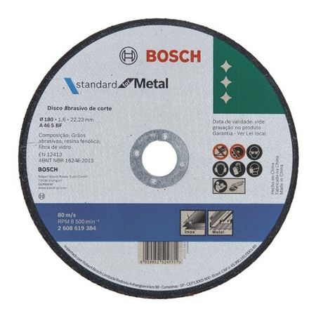 Disco de Corte 7 para Metal Bosch 2608 619 384 000