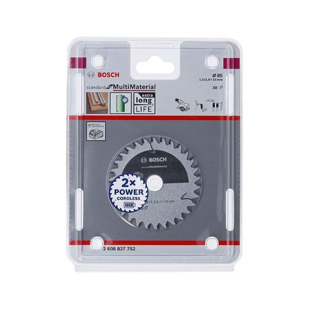 Disco de Sierra 3 1/2 30 D Standar Multimaterial Bosch 2608 837 752 000