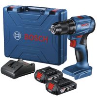Taladro Atornillador 1/2"" 18V Brushless 50 Nm 2 Bat 2.0 Ah Bosch GSR 185-LI