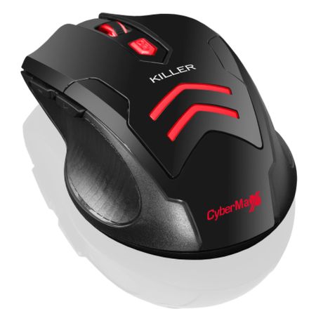 Mouse Gammer Inalámbrico Con  Luces Led Killer Cybertel