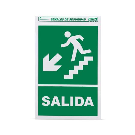 Señal Salida Escalera Izquierda