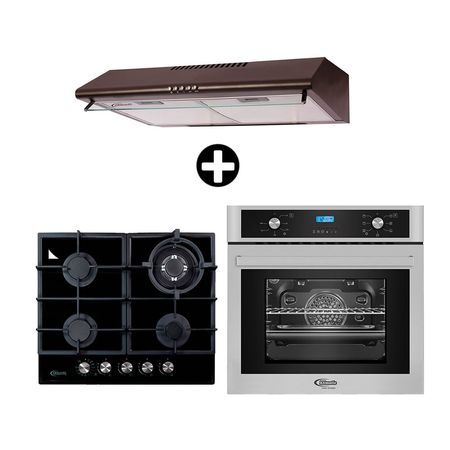 COMBO Cocina empotrable Aosta 60PRO + Campana CK601NE/M Negra 60cm + Horno  empotrable GAMMA B| plazaVea - Supermercado
