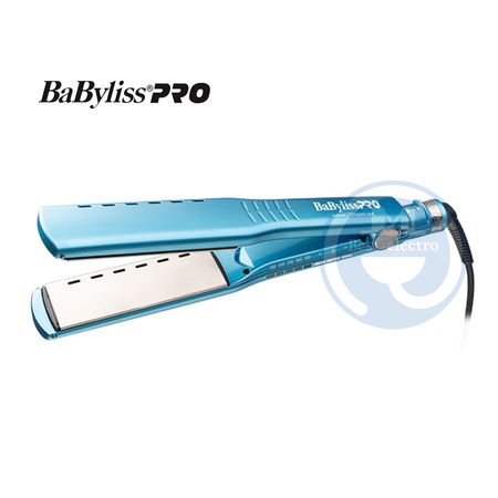 Plancha Alisadora BabylissPro BNT4093TPE WET & DRY Iónica Vented