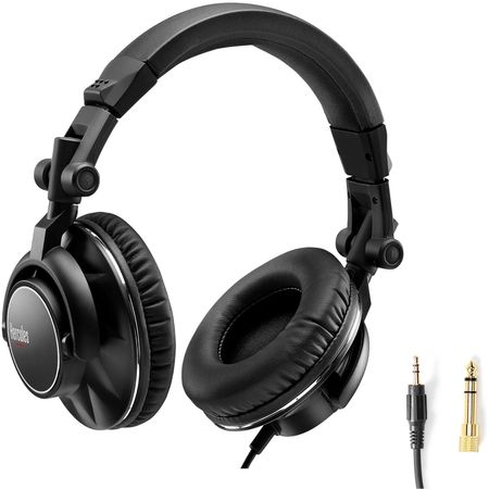 Auriculares Hercules Hdp Dj60 Cerrada Circumaural para Dj