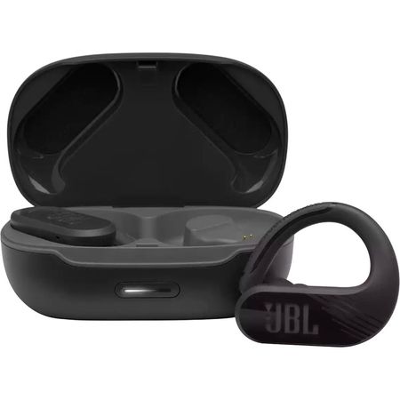 Auriculares Deportivos Inalámbricos Jbl Endurance Peak Ii True Wireless Color Negro