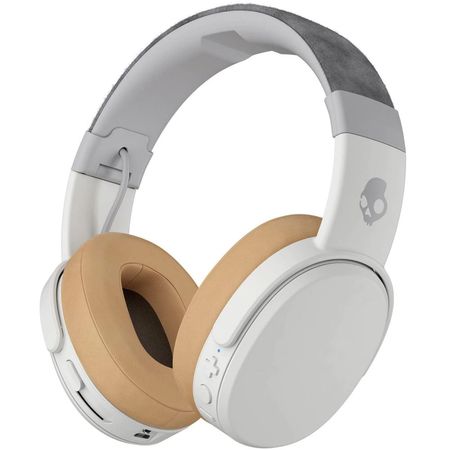 Auriculares Inalámbricos Skullcandy Crusher Over Ear en Gris y Marrón