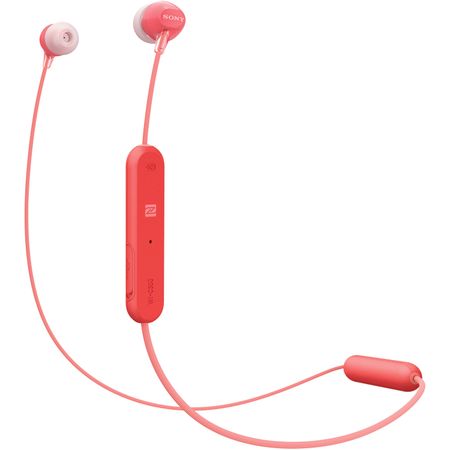 Auriculares Inalámbricos Sony Wi C300 Rojo
