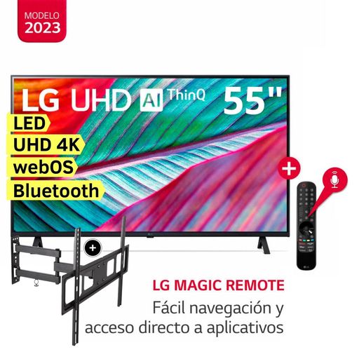 Televisión LG de 55″ Ultra HD 4K