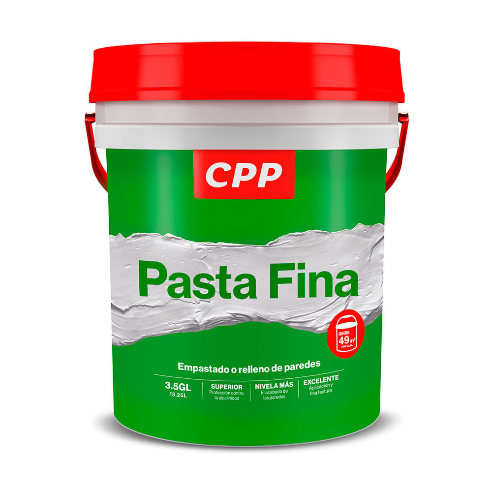 Pasta fina CPP Blanco 3.5 galones plazaVea Supermercado