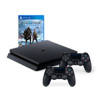 Reacondicionado Playstation 4 PS4 SLIM 1TB con 2 mandos + GOW5