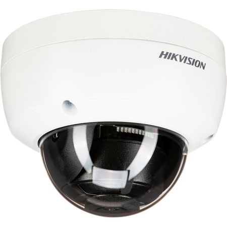 Cámara Domo de Red para Exteriores Hikvision Acusense Pci D18F4S de 8Mp con Visión Nocturna y Lente