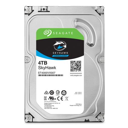 Disco Duro Interno Seagate Skyhawk Surveillance Sata Iii de 4Tb Empaque Al por Menor de 3.5