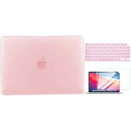 Carcasa Techprotectus Color Life Hard Shell para Macbook Pro de 14.2 Rose Quartz