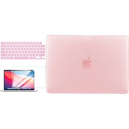 Carcasa Techprotectus Colorlife Hard Shell para Macbook Pro 2021 de 16.2 Rose Quartz