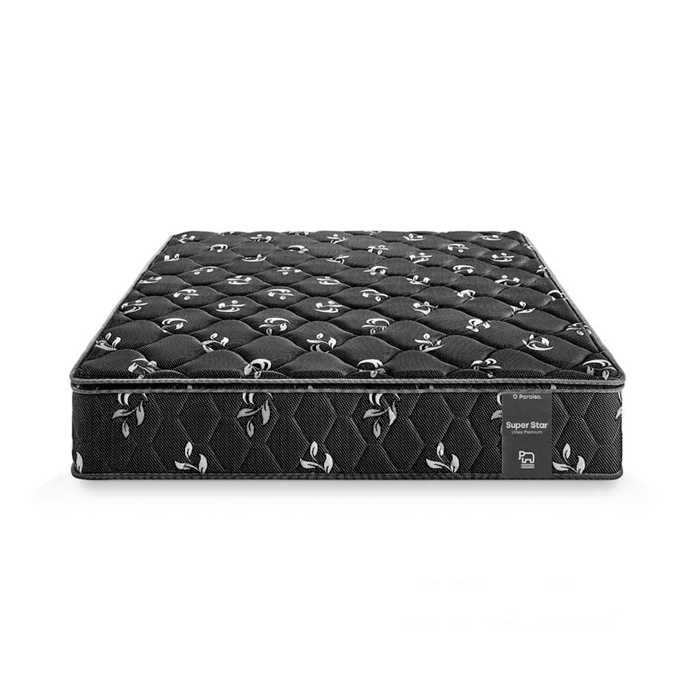 Colchón Paraíso Super Star Negro Queen