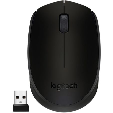 Mouse Inalámbrico Logitech M170 Negro