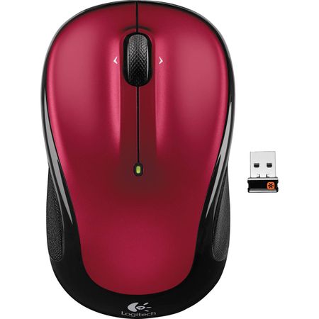 Mouse Inalámbrico Logitech M325 Rojo