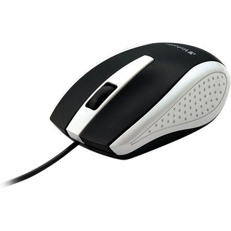 Mouse Óptico con Cable para Notebook Verbatim Blanco