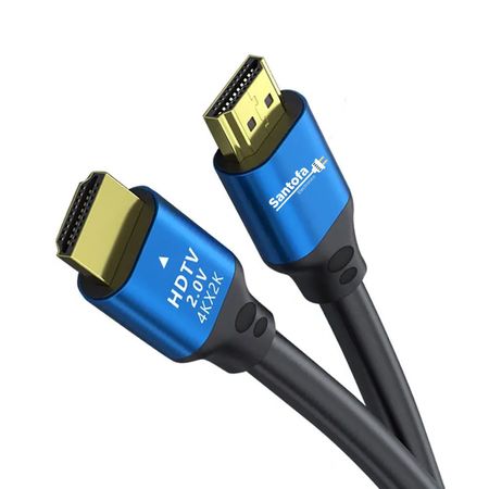 Cable HDMI 2.0 1.5 Metros SANTOFA Ultra HD 3D 4K 60hz 2160P PVC