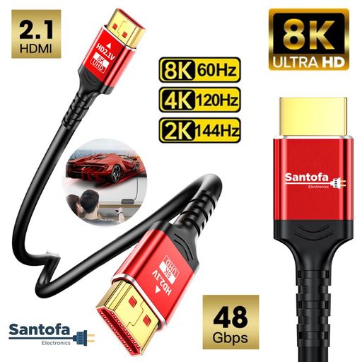 Cable TRUST HDMI a HDMI 2.1 de Ultra Alta Velocidad 8K<br>