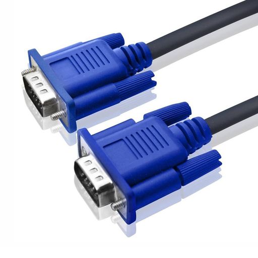 Cable Vga De 1.8 Con Doble Filtro Para Monitor