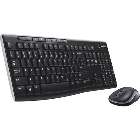 Combo de Teclado y Mouse Inalámbricos Logitech Mk270