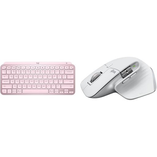 Teclado inalámbrico Logitech MX Keys Mini, rosado