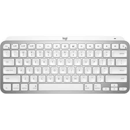 Teclado Inalámbrico Logitech Mx Keys Mini para Mac Gris Pálido