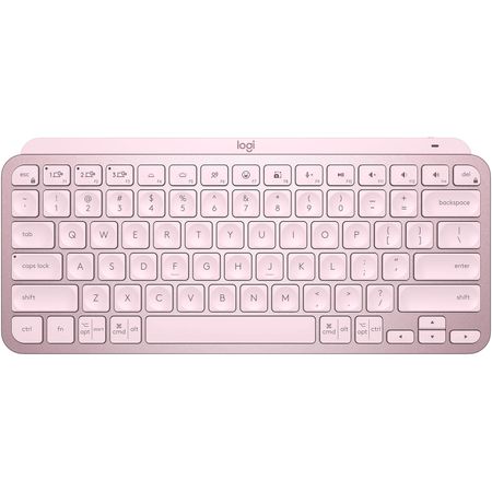 Teclado Inalámbrico Logitech Mx Keys Mini Rosado