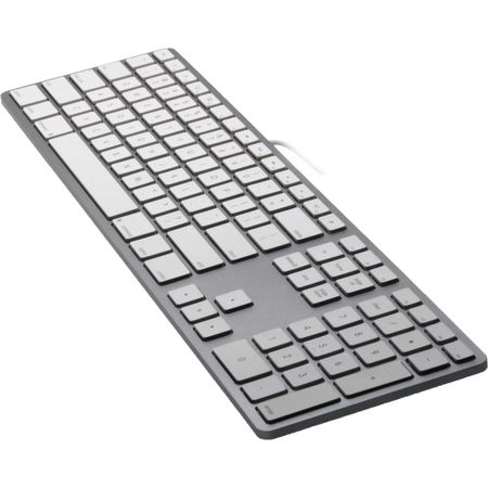 Teclado Matias Usb C para Mac Plata