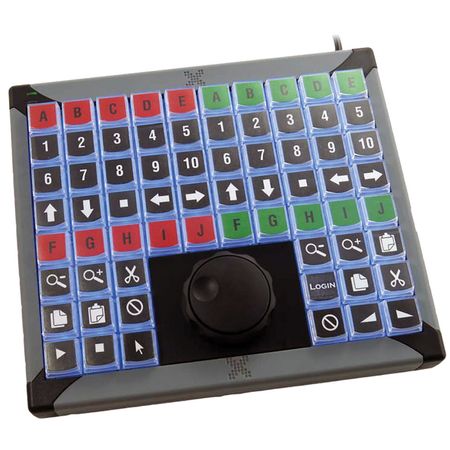 Teclado X Keys Modelo Xk 68+Jog Shuttle