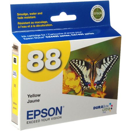 Cartucho de Tinta Amarilla Epson 88 de Capacidad Moderada