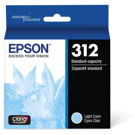 Cartucho de Tinta Epson T312 Light Cyan Claria Photo Hd con Sensormatic