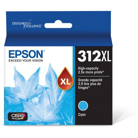 Cartucho de Tinta Epson T312Xl Cyan Claria Photo Hd con Sensormatic