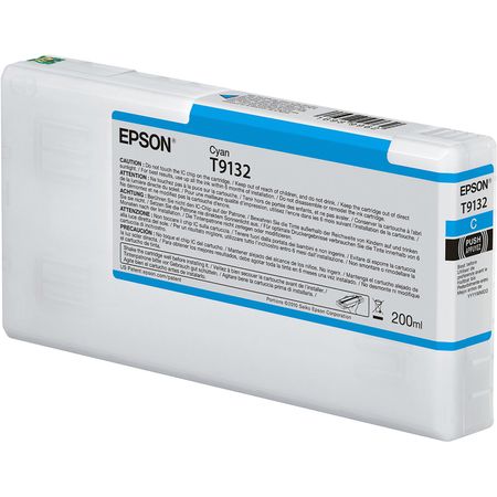 Cartucho de Tinta Epson T9132 Ultrachrome Hdx Cyan 200 Ml