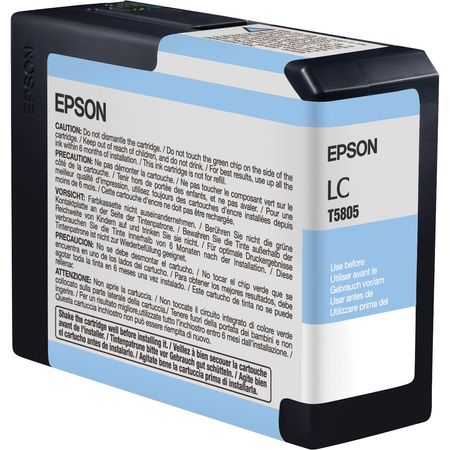 Cartucho de Tinta Epson Ultrachrome K3 Light Cyan 80 Ml