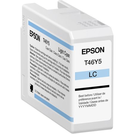 Cartucho de Tinta Epson Ultrachrome Pro10 T46Y Light Cyan 50Ml