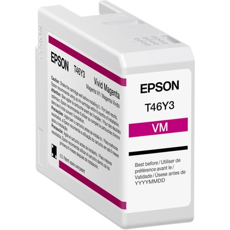 Cartucho de Tinta Epson Ultrachrome Pro10 T46Y Vivid Magenta 50Ml