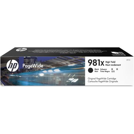 Cartucho de Tinta Hp 981X de Alta Capacidad para Pagewide en Negro