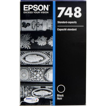 Cartucho de Tinta Negra Epson Durabrite Pro 748 de Capacidad Estándar